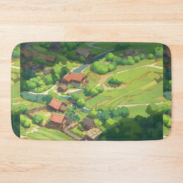 Item preview, Summer day Countryside (3)- Pixel art designed and sold by octoboobs.