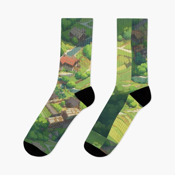 Item preview, Summer day Countryside (3)- Pixel art designed and sold by octoboobs.