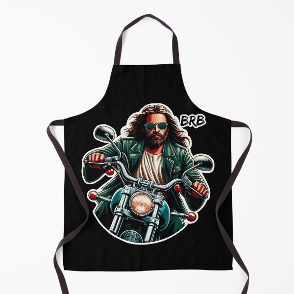 Item preview, BRB meme Jesus is coming soon Motorbike designed and sold by plushism.