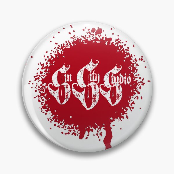Item preview, Sin City Tattoo Studio RED SPLASH designed and sold by Sketchoholix.