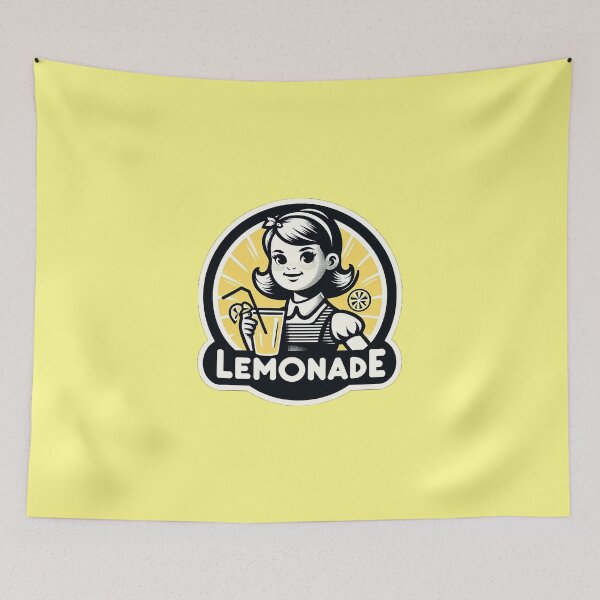 Item preview, Retro Beverage - Lemonade designed and sold by MugshotsAndMore.