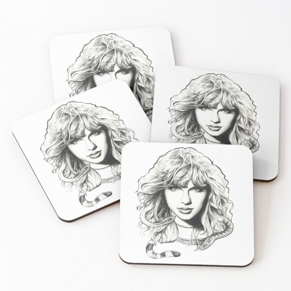 Item preview, 'Something Bad' (blue eyes) Taylor Swift painting designed and sold by FootlessArt.