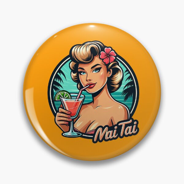 Artikelvorschau, Retro Beverage - Mai Tai entworfen und verkauft von MugshotsAndMore.