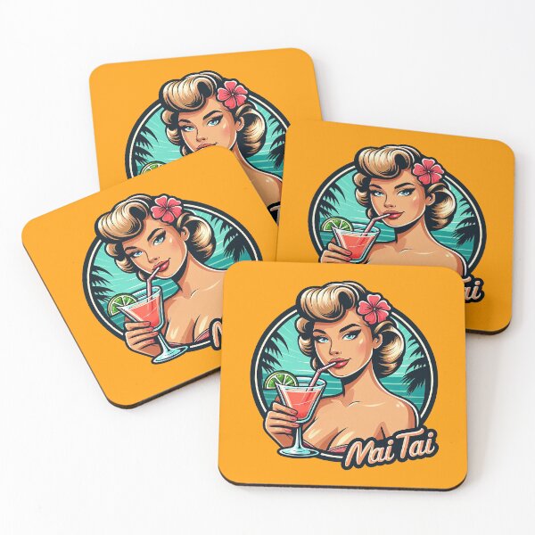 Artikelvorschau, Retro Beverage - Mai Tai entworfen und verkauft von MugshotsAndMore.