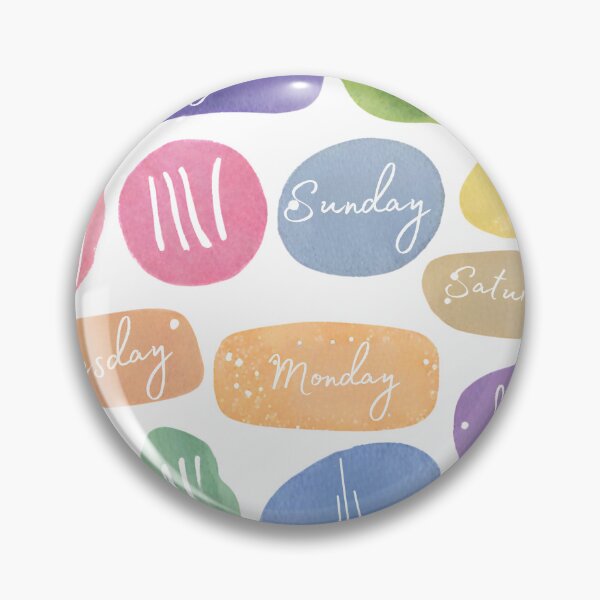Item preview,  Weekday Wonders: A Vibrant Collection for Every Day designed and sold by unadeara.