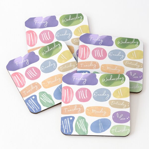 Item preview,  Weekday Wonders: A Vibrant Collection for Every Day designed and sold by unadeara.