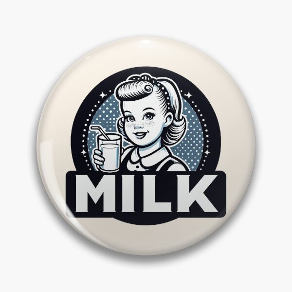 Artikelvorschau, Retro Beverage - Milk entworfen und verkauft von MugshotsAndMore.