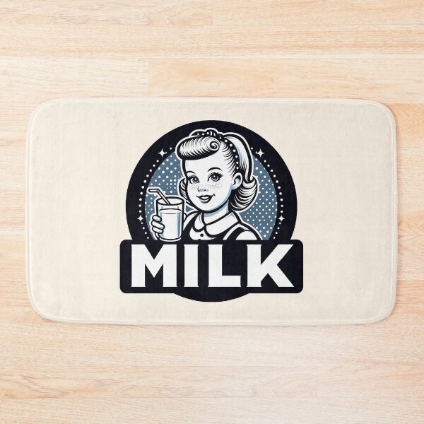 Artikelvorschau, Retro Beverage - Milk entworfen und verkauft von MugshotsAndMore.