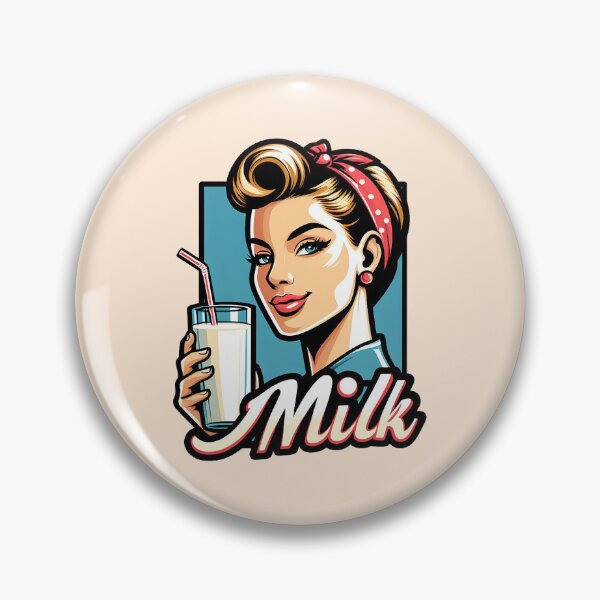 Artikelvorschau, Retro Beverage - Milk entworfen und verkauft von MugshotsAndMore.