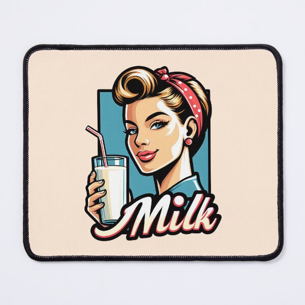 Artikelvorschau, Retro Beverage - Milk entworfen und verkauft von MugshotsAndMore.