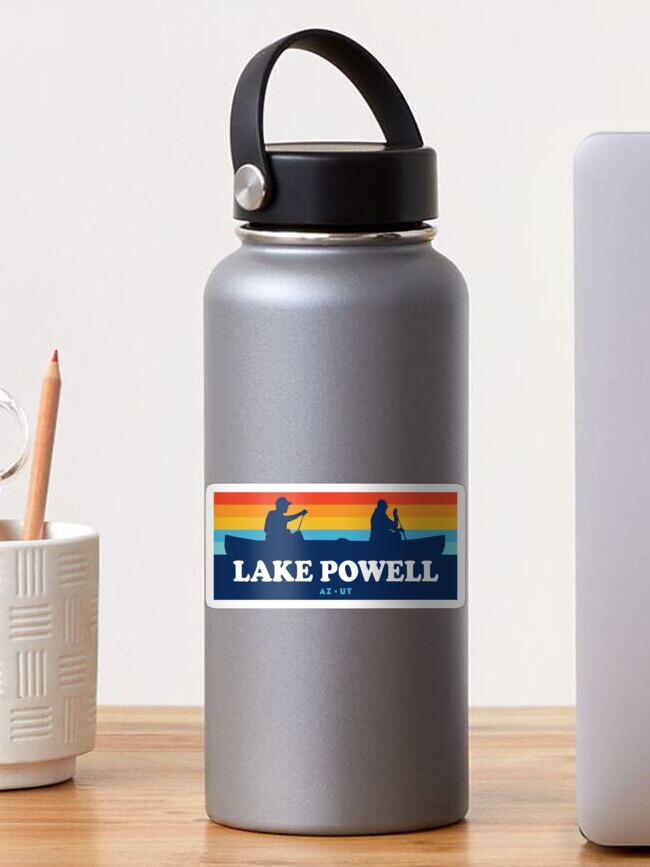 Thumbnail 1 of 3, Sticker, Lake Powell Arizona Utah Canoe designed and sold by esskay.