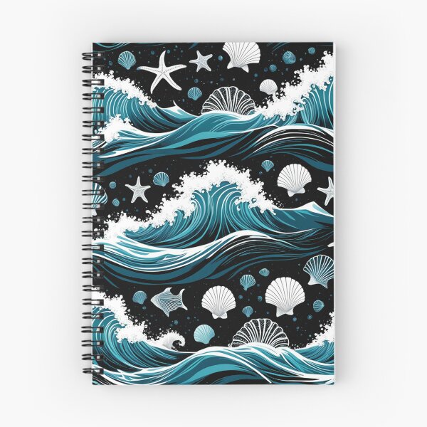 Item preview, A Pattern Of Waves And Sea Creatures  designed and sold by Uday24.