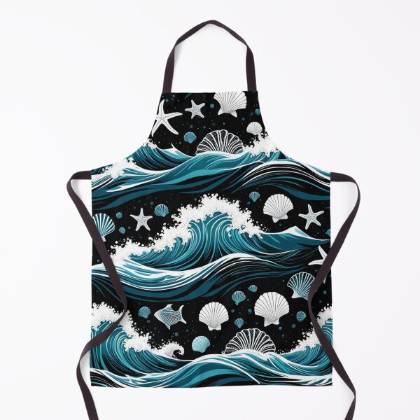 Item preview, A Pattern Of Waves And Sea Creatures  designed and sold by Uday24.