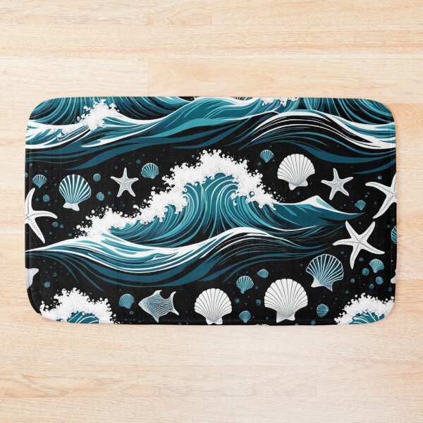 Item preview, A Pattern Of Waves And Sea Creatures  designed and sold by Uday24.