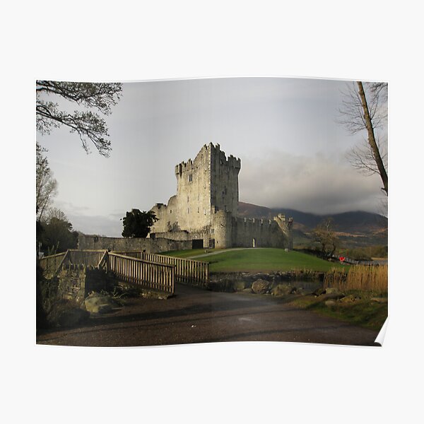 Early morning at Ross Castle Poster