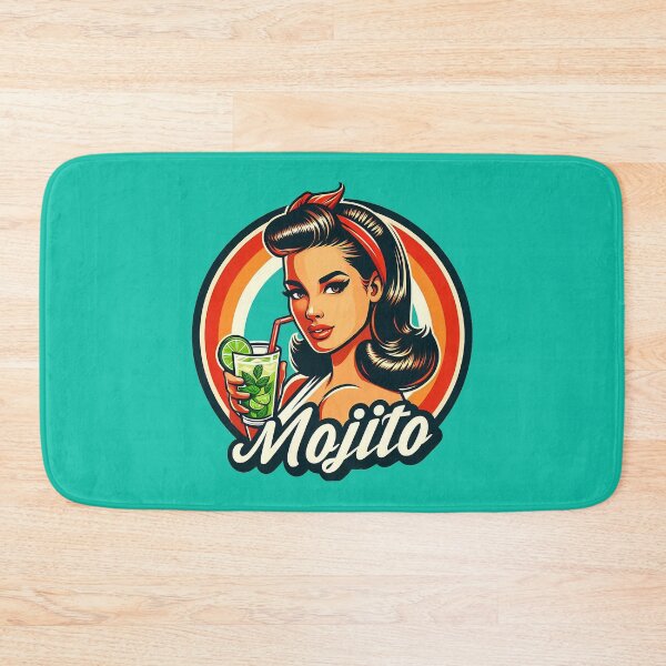 Artikelvorschau, Retro Beverage - Mojito entworfen und verkauft von MugshotsAndMore.