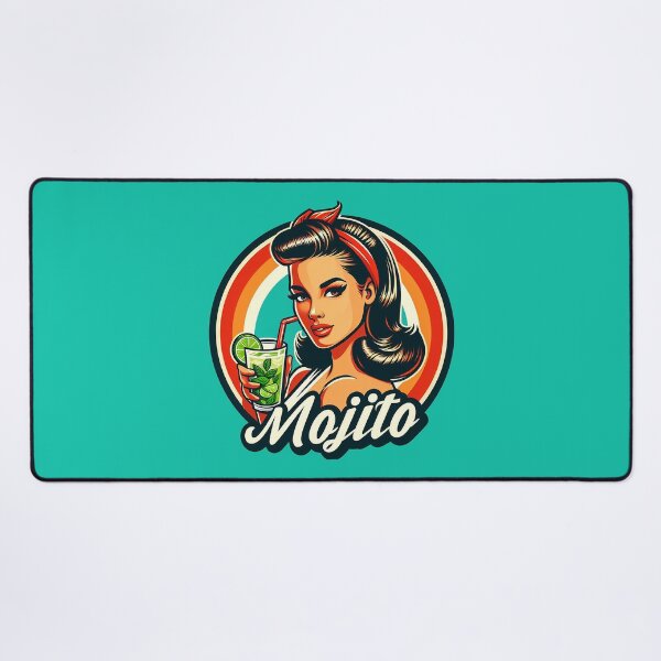 Artikelvorschau, Retro Beverage - Mojito entworfen und verkauft von MugshotsAndMore.