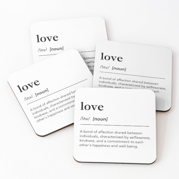 Item preview, Definition of love, Love definition, meaning of love, what is love, anniversary, valentine designed and sold by lagunaklein.