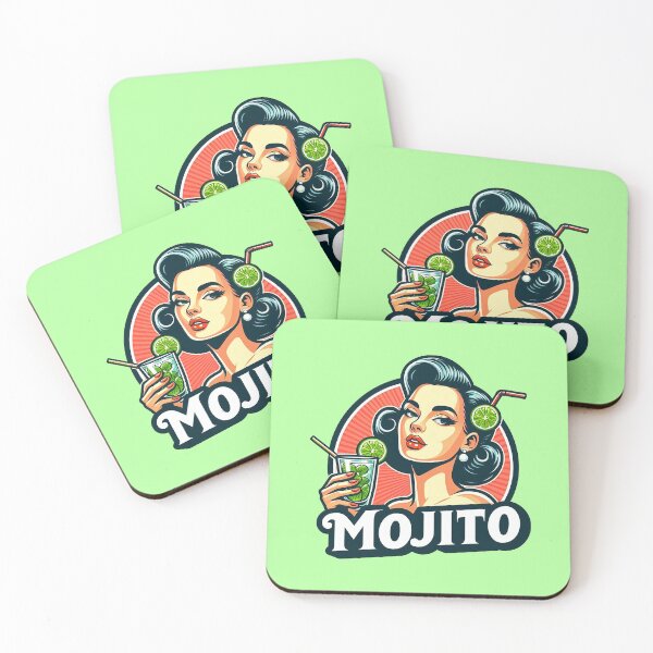 Item preview, Copy of Retro Beverage - Mojito designed and sold by MugshotsAndMore.