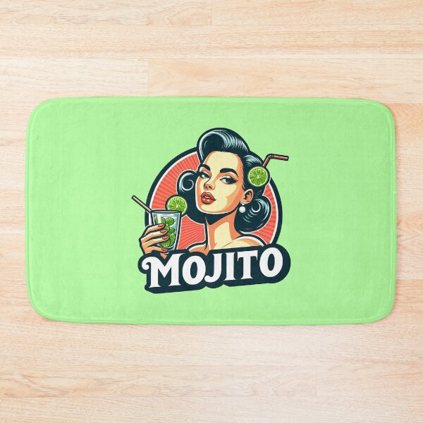 Artikelvorschau, Copy of Retro Beverage - Mojito entworfen und verkauft von MugshotsAndMore.