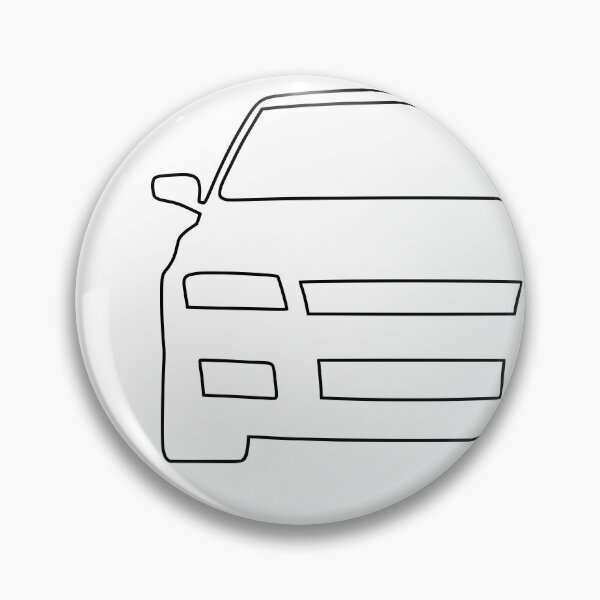 Item preview, Fiat Stilo black lined art designed and sold by EdimDesign.