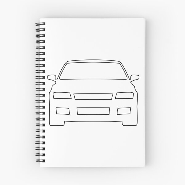 Item preview, Fiat Stilo black lined art designed and sold by EdimDesign.