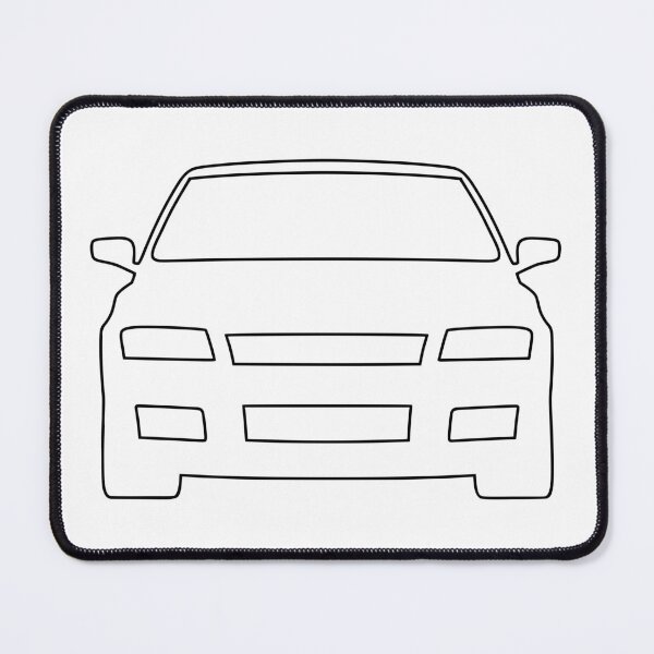 Item preview, Fiat Stilo black lined art designed and sold by EdimDesign.