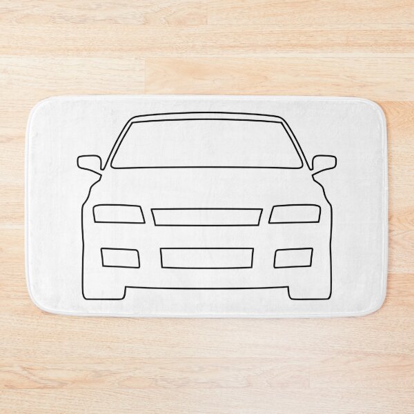Item preview, Fiat Stilo black lined art designed and sold by EdimDesign.