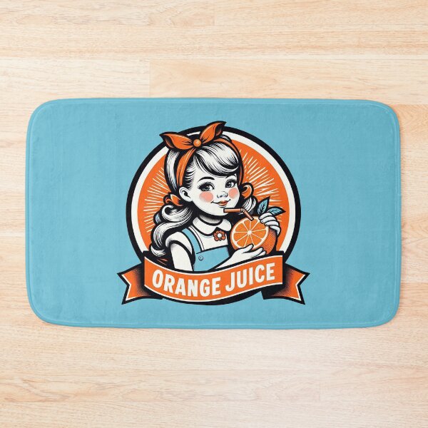 Artikelvorschau, Retro Beverage - Orange Juice entworfen und verkauft von MugshotsAndMore.