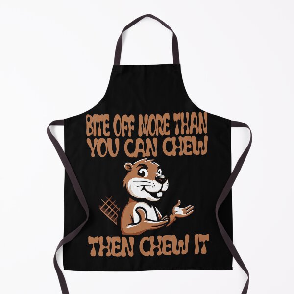 Item preview, Bite Off More: Motivational Beaver Design designed and sold by Hananiah Merch.