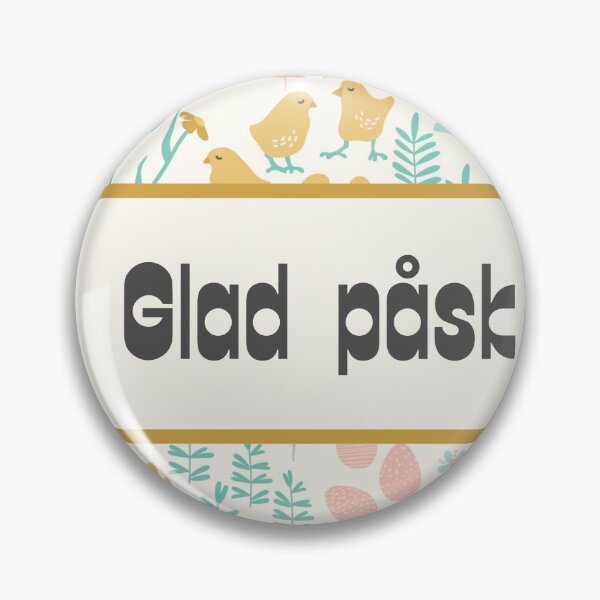Item preview, Glad påsk, happy Easter in Swedish, Swedish Easter  designed and sold by Pommallina.