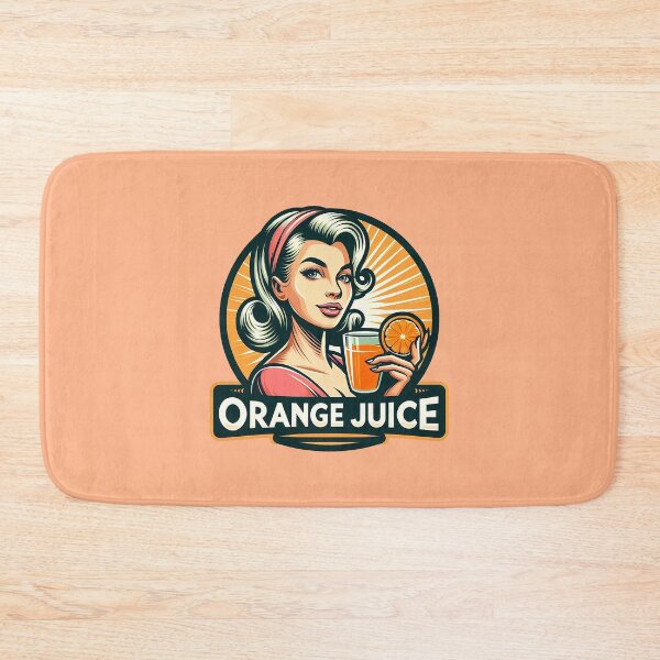 Artikelvorschau, Retro Beverage - Orange Juice entworfen und verkauft von MugshotsAndMore.