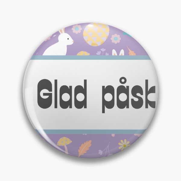 Item preview, Glad påsk, happy Easter in Swedish, Swedish Easter  designed and sold by Pommallina.