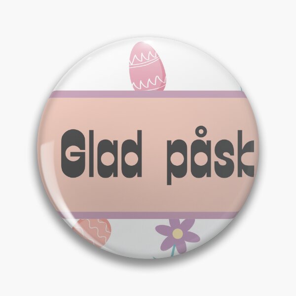 Item preview, Glad påsk, happy Easter in Swedish, Swedish Easter  designed and sold by Pommallina.