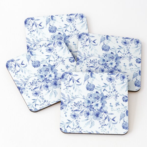 Item preview, Blue and White China Chintz  designed and sold by Perrin Le Feuvre.