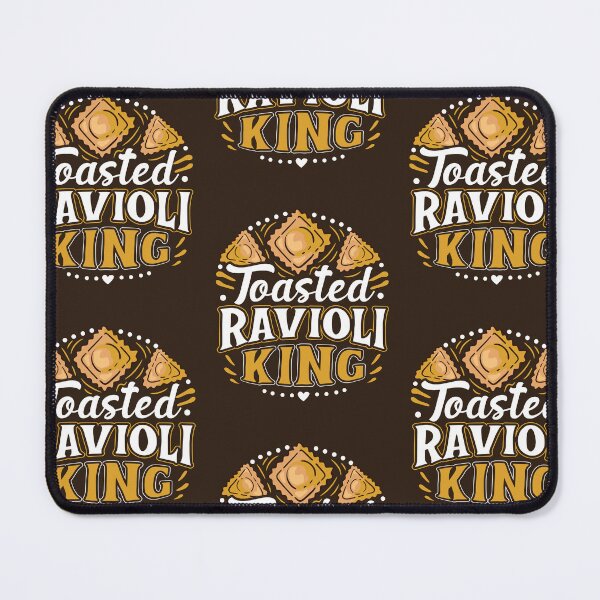 Item preview, Toasted Ravioli Baking - Funny Toasted Ravioli King - Italian Foodie  designed and sold by propellerhead.