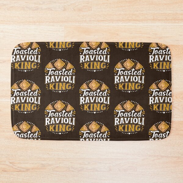 Item preview, Toasted Ravioli Baking - Funny Toasted Ravioli King - Italian Foodie  designed and sold by propellerhead.