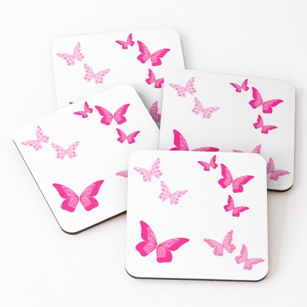 Item preview, Pink butterflies designed and sold by sabinako.