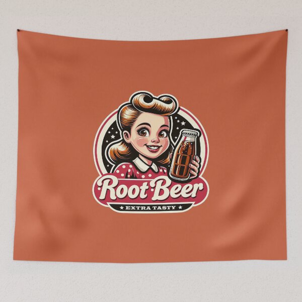 Artikelvorschau, Retro Beverage - Root Beer entworfen und verkauft von MugshotsAndMore.