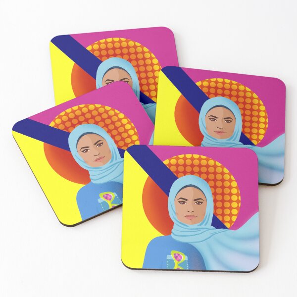Item preview, Hijab Pop Art Collection - La Vie En Rose designed and sold by CreatEVEdesign.