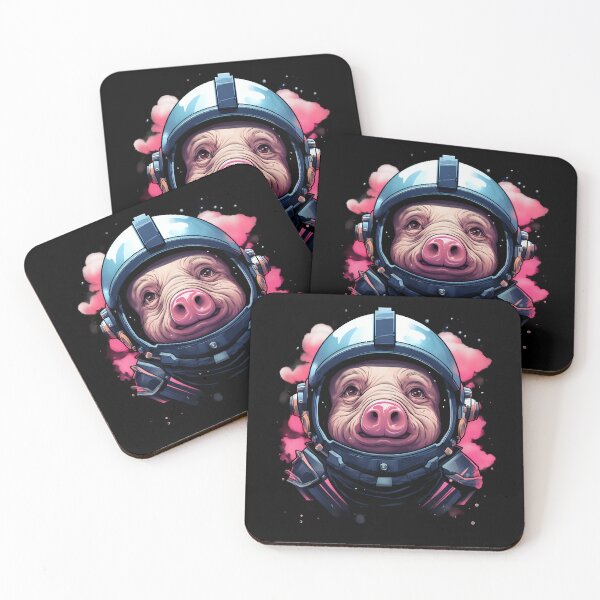 Item preview, Astronaut pig designed and sold by DerSenat.