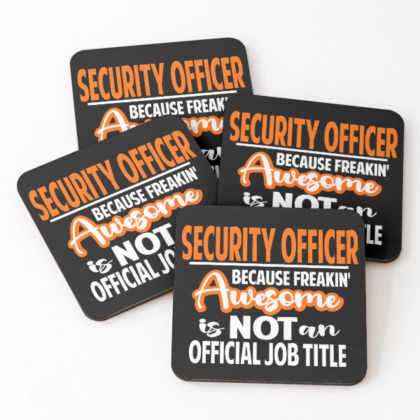 Item preview, Security officer designed and sold by Colorfulman.