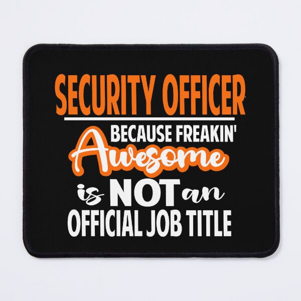 Item preview, Security officer designed and sold by Colorfulman.