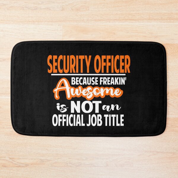 Item preview, Security officer designed and sold by Colorfulman.