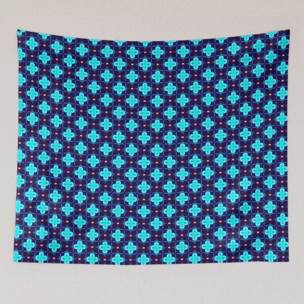 Item preview, Elegant Blue & Black Floral Seamless Pattern Design for Home Decor and Fashion, Abstract Designs, Unique Gifts, Digital Art Prints, Trendy Textiles designed and sold by ATSCreationsZA.
