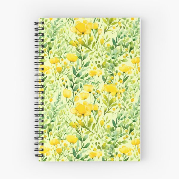 Artikelvorschau, Cottagecore Botanische Blumenkräuter Pflanzen Gelbe gepresste Blumen entworfen und verkauft von fluffstuffgifts.