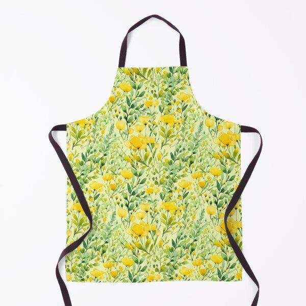 Artikelvorschau, Cottagecore Botanische Blumenkräuter Pflanzen Gelbe gepresste Blumen entworfen und verkauft von fluffstuffgifts.