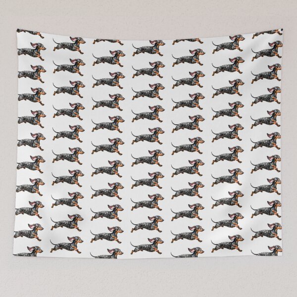 Item preview, Dashing Dachshunds running designed and sold by quoting.