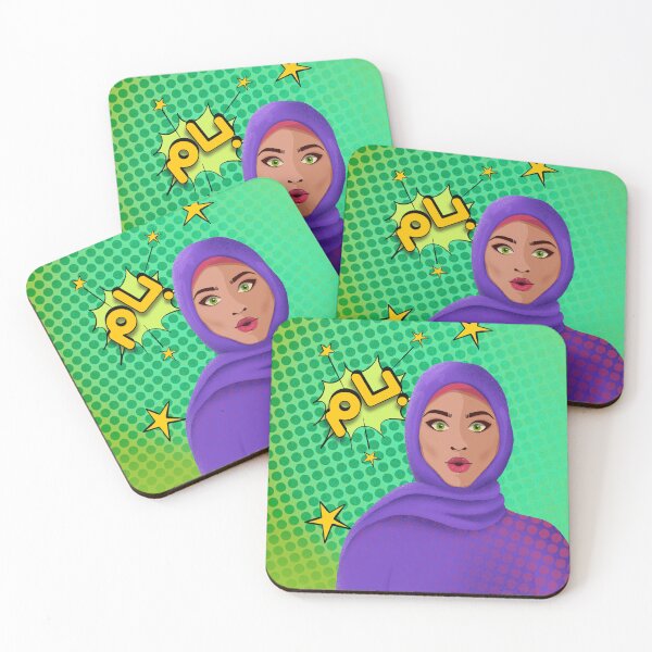 Item preview, Hijab Pop Art Collection - Bam Pop designed and sold by CreatEVEdesign.