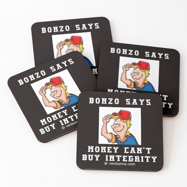 Item preview, Bonzo Says - Money Cant Buy Integrity designed and sold by alien almanac.